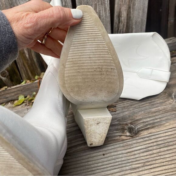 Madden Girl Arizona western Boot in Bone Paris size 6 - Picture 8 of 16